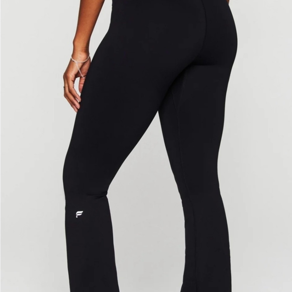 Fabletics Black High-Waisted Flare Pants Tall